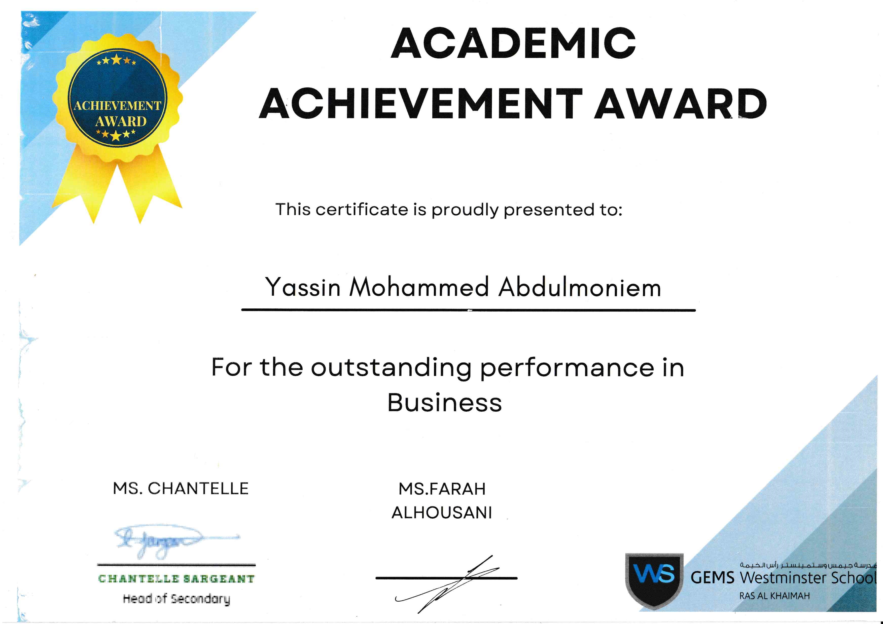 Business Excellence